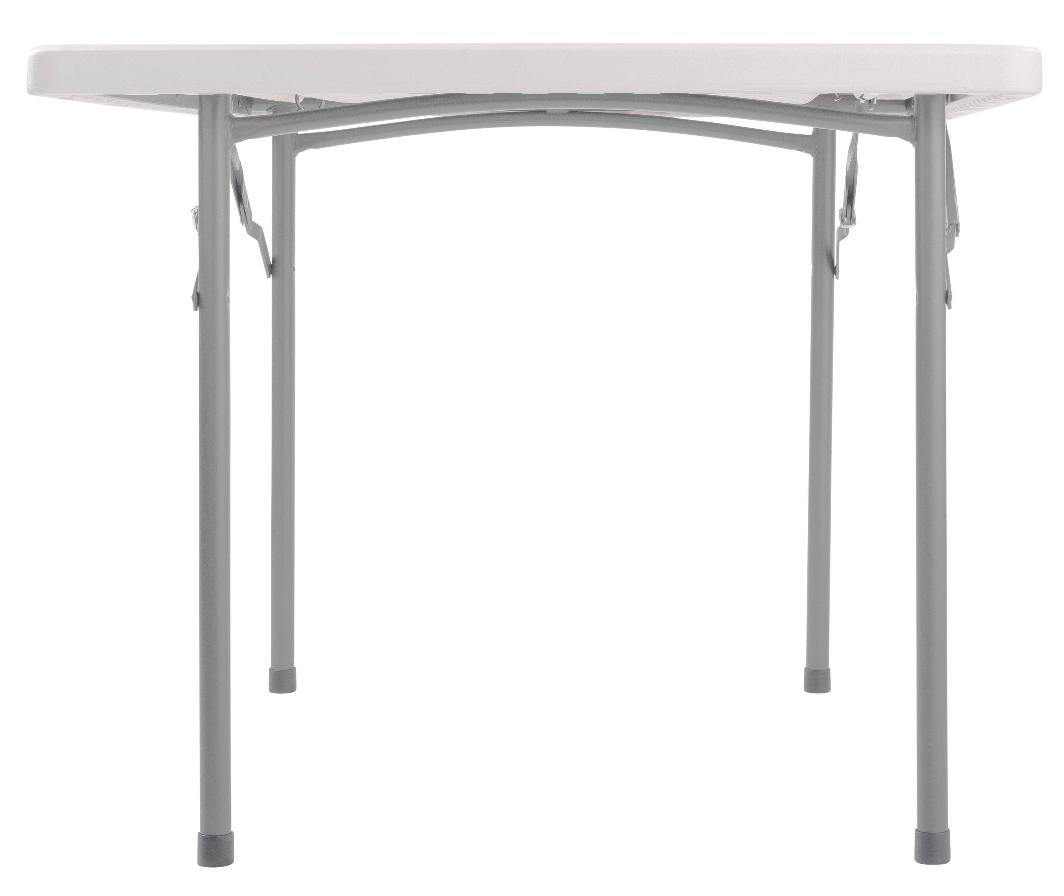 NPS® 36" x 36" Heavy Duty Folding Table, Surface Color: Speckled Grey, Frame Color: Grey