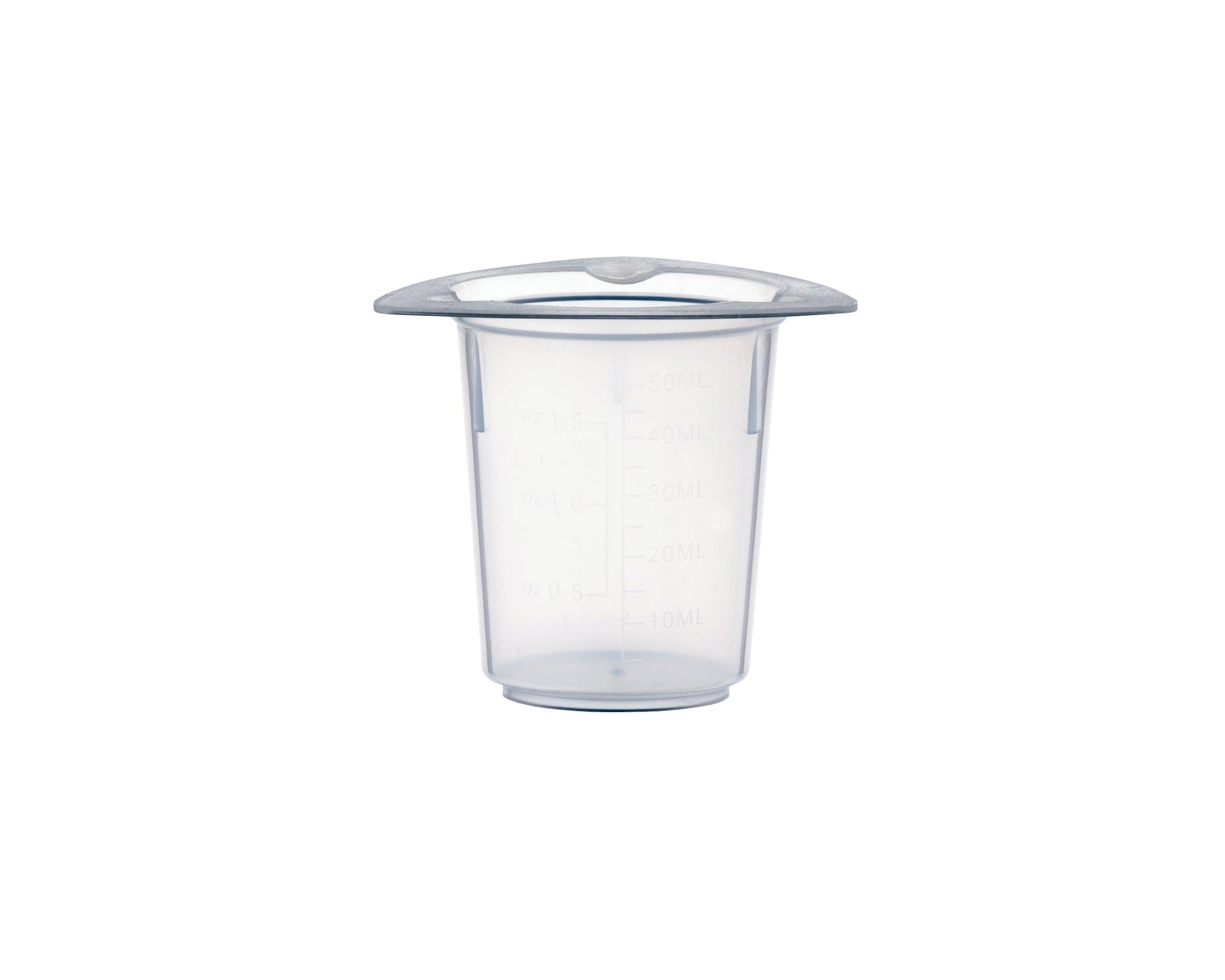 United Scientific® Tri-Corner Beakers, Polypropylene PP, 50 mL, comes with 100