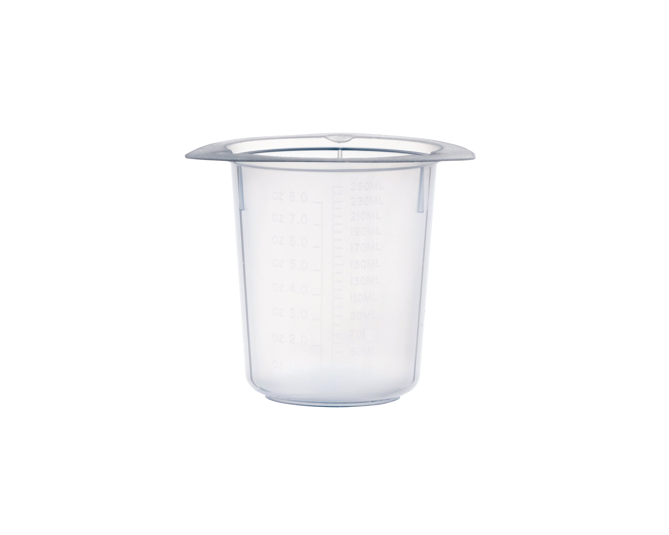 United Scientific® Tri-Corner Beakers, Polypropylene PP, 250 mL, comes with 100