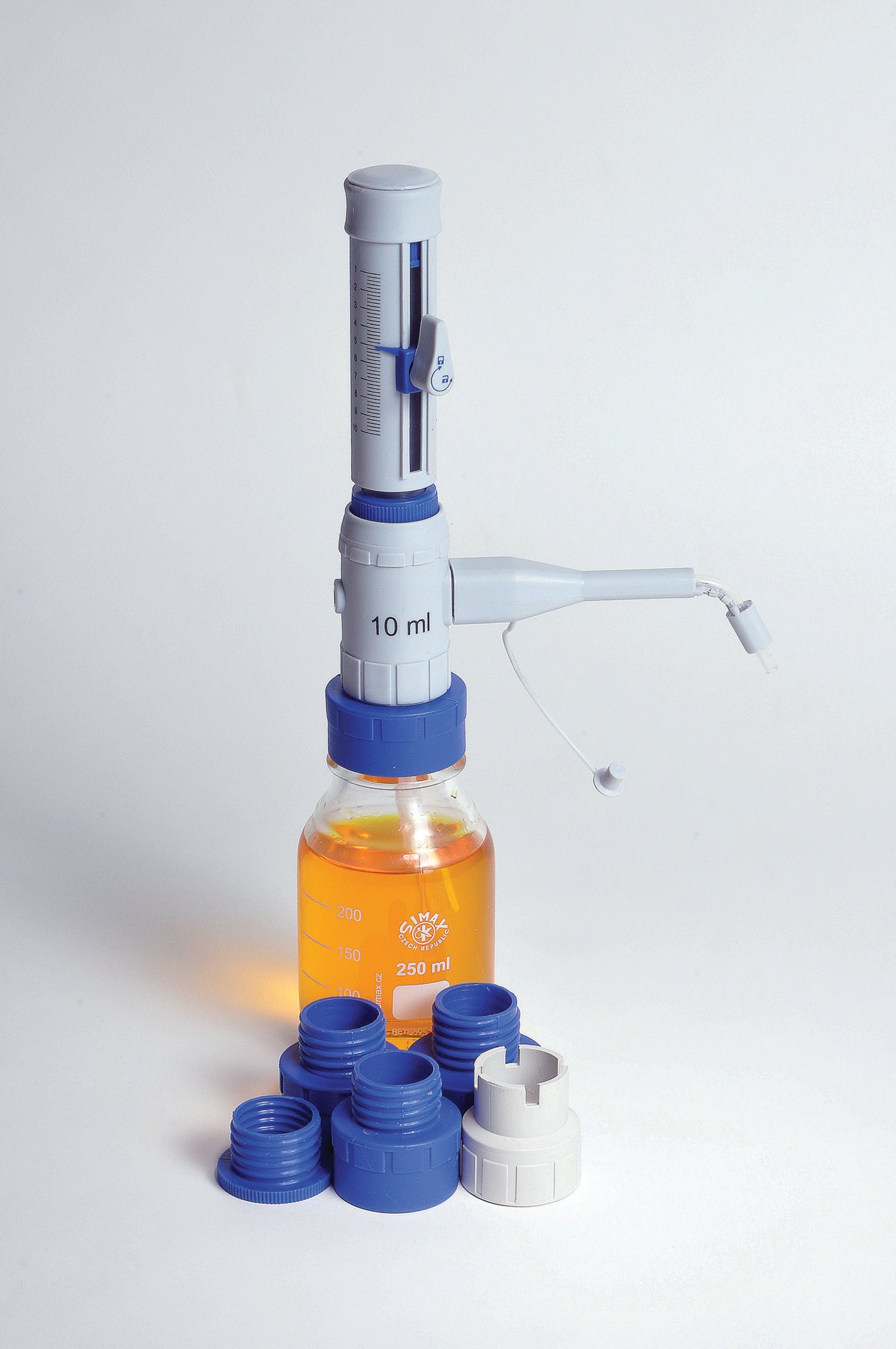 United Scientific® Bottle Top Dispenser, 0.25-2.5 mL
