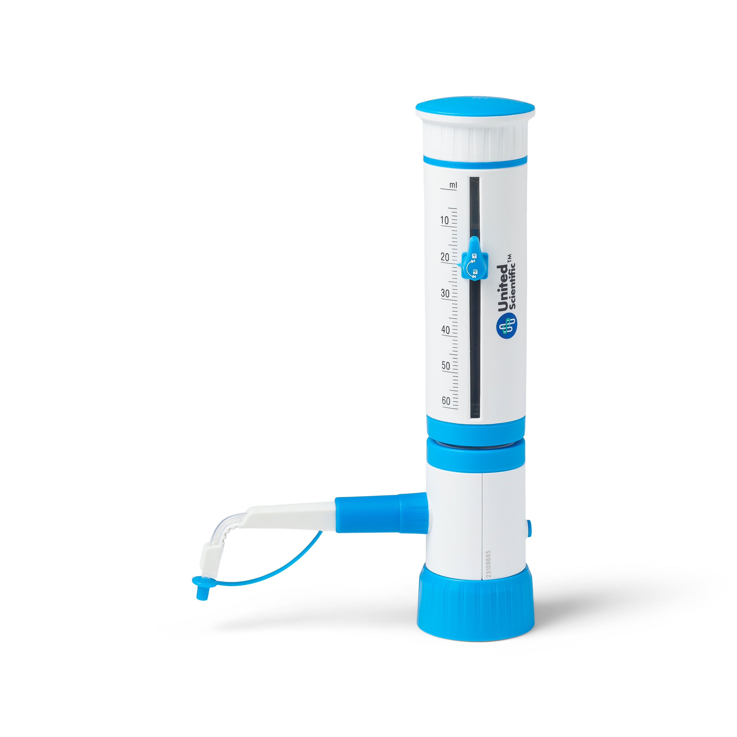 United Scientific® Bottle Top Dispenser, 5-60 mL