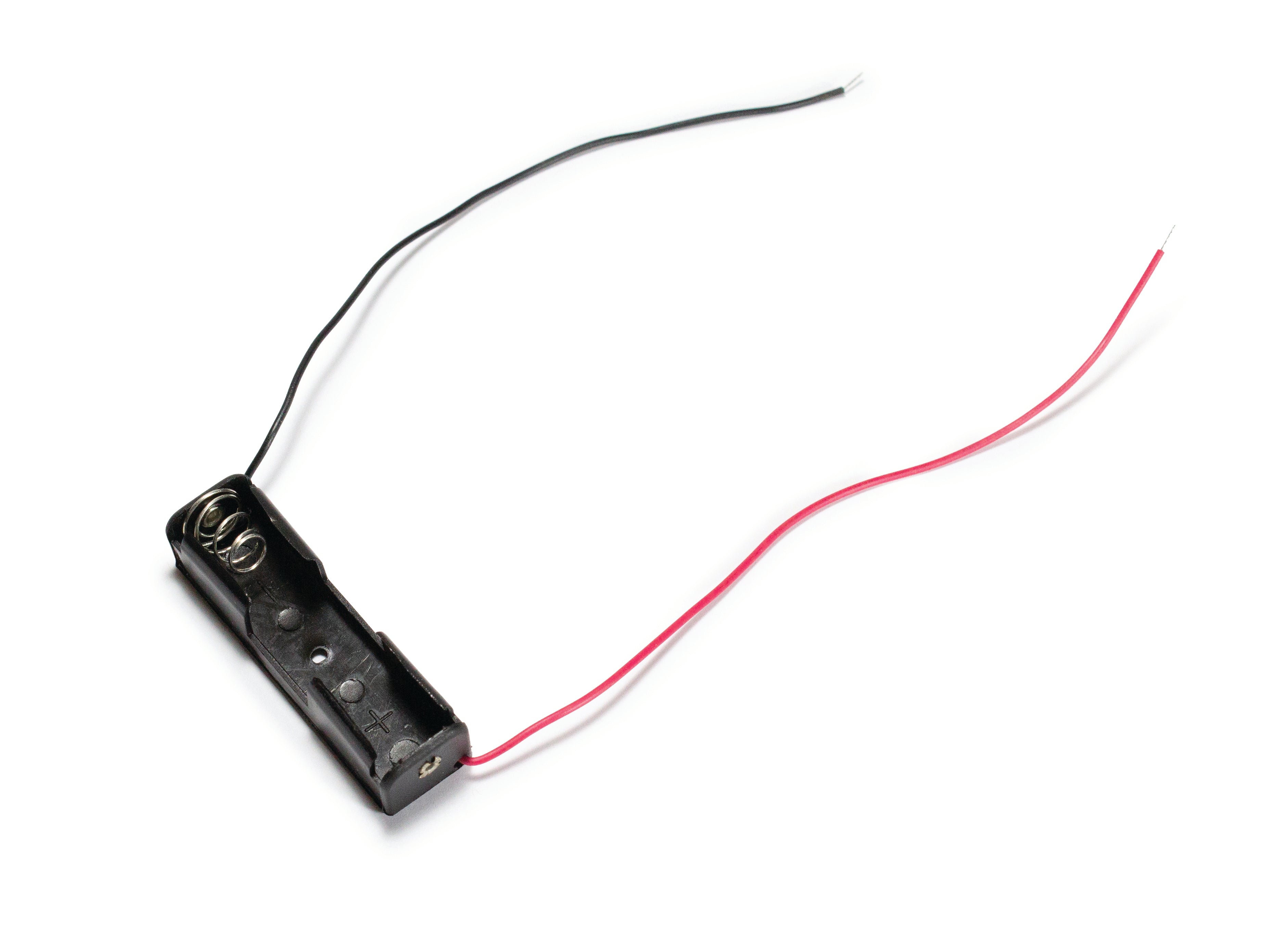 United Scientific® AA Cell Battery Holder With Leads
