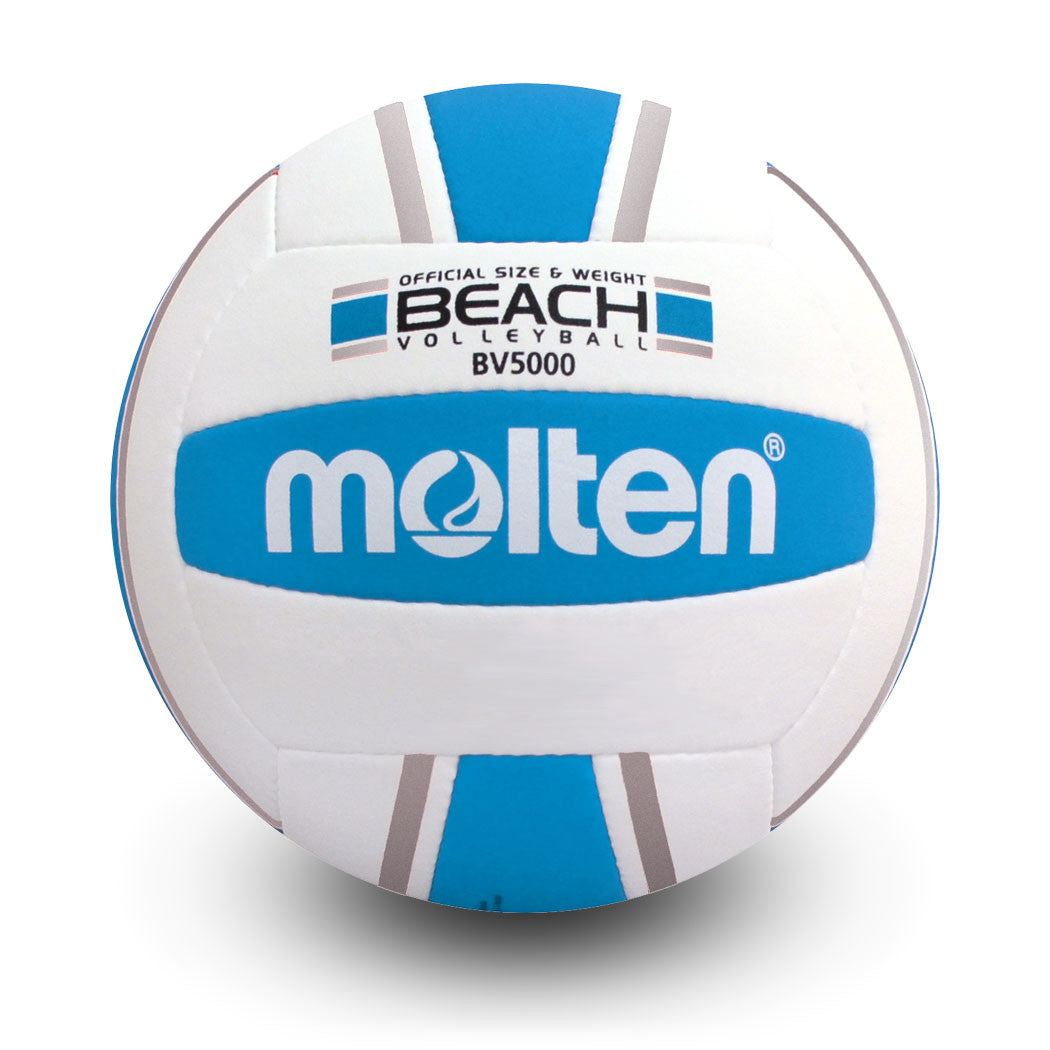 Beach Volleyball Beach Volleyball, Indoor/Outdoor, PU cover, Official Size, Royal/Silver/White