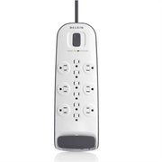 Belkin - 12-Outlet Surge Protector - White