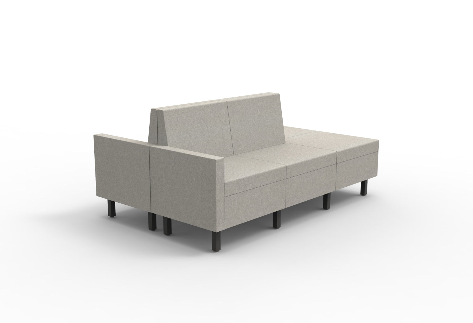 Movvi Single Seat No Back