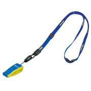 Essentials/Accessories - FIVB Professional Whistle With Lanyard, Blue/Yellow