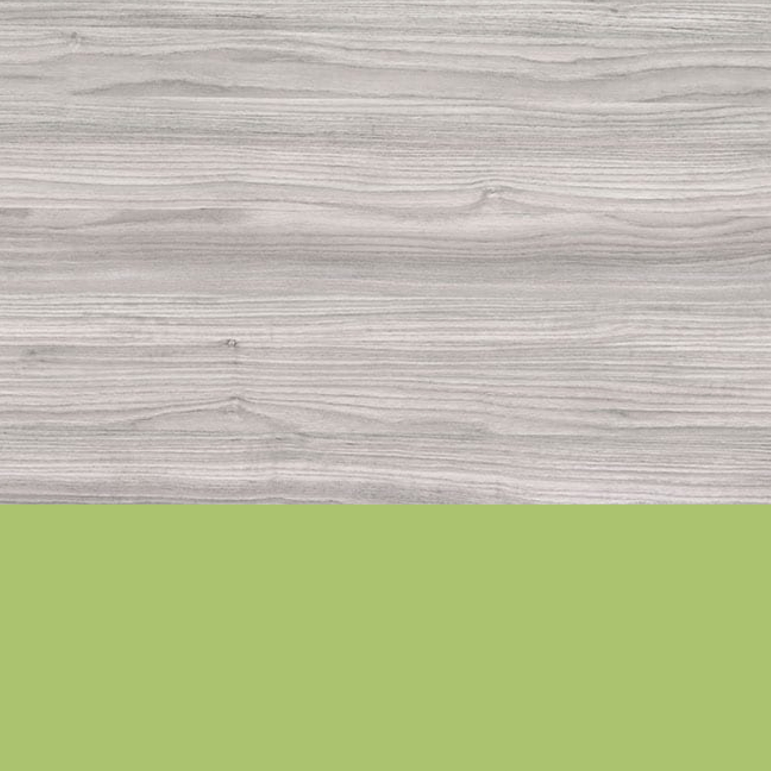 Berries® Rectangle Activity Table - 30" X 72", E-height - Driftwood Gray/Key Lime/Gray