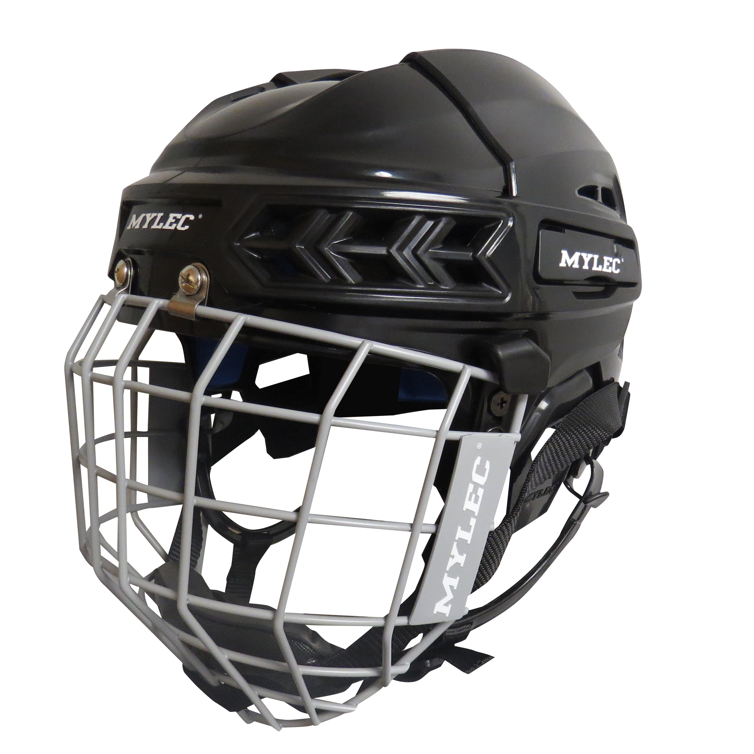 MK7 BLACK Helmet WITH Cage - XL