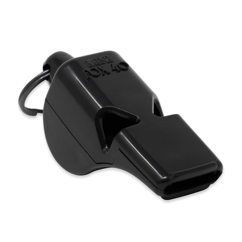 Mini Official Whistle - BLACK