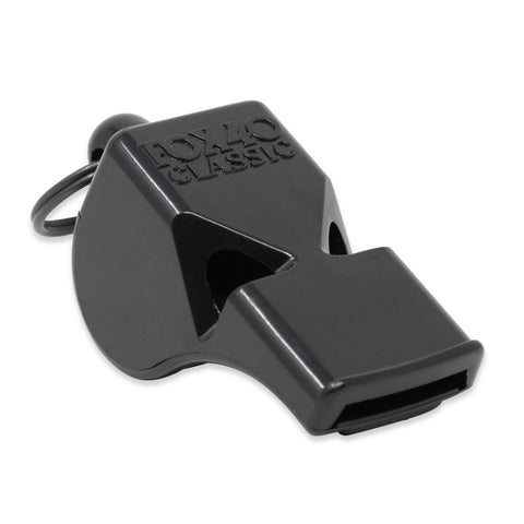 Classic Safety Whistle - BLACK