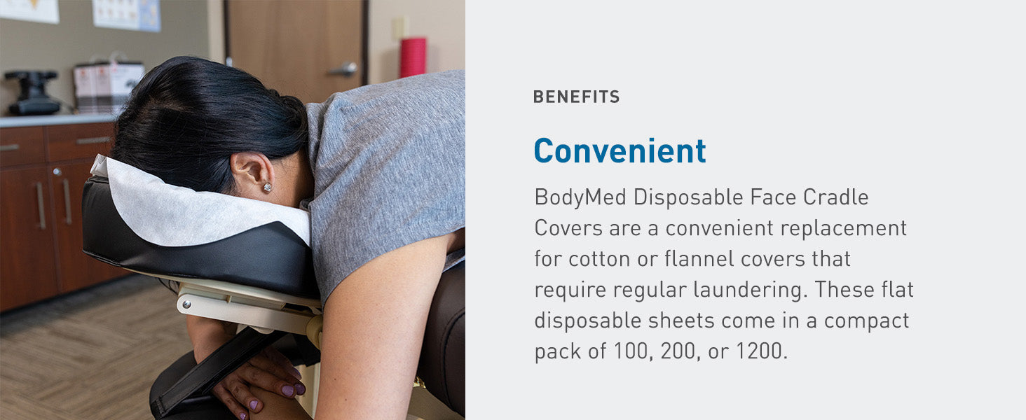 Disposable Crescent Cover, 200 Pack
