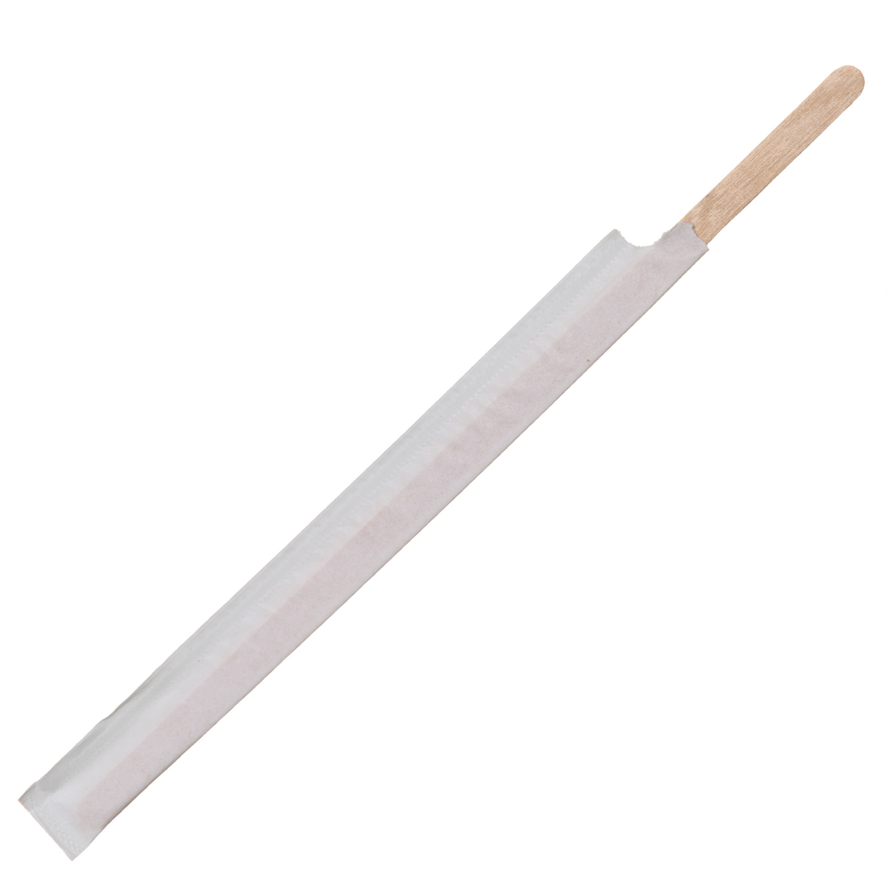 Renewable Paper Wrapped Wooden Stir Sticks - 7" - Case of 5000