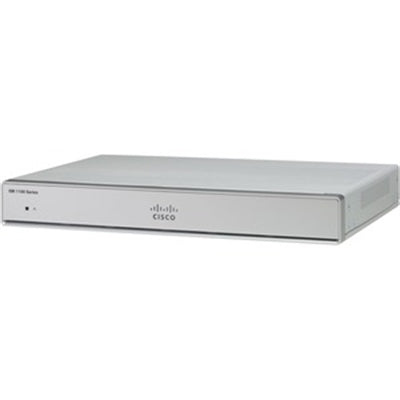 Cisco C1117-4P Integrated Services Router with 4-Gigabit Ethernet (GbE) Ports 1 VA-DSL (Annex a/M) and GE WAN Router 1-Year Limited Hardware Warranty