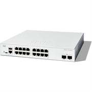 Cisco Catalyst 1200-16T-2G Smart Switch 16 Port GE 2x1GE SFP Limited Lifetime Protection (C1200-16T-2G)