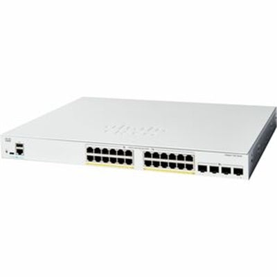 Cisco Consumer Products - Cisco Catalyst C1200-24FP-4X Ethernet Switch - 24 Ports - Manageable - 10 Gigabit Ethernet - 10/100/1000Base-T - Unknown