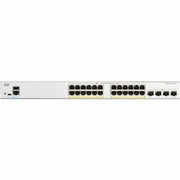 Cisco Catalyst 1200-24T-4G Smart Switch 24 Port GE 4x1GE SFP Limited Lifetime Protection (C1200-24T-4G)