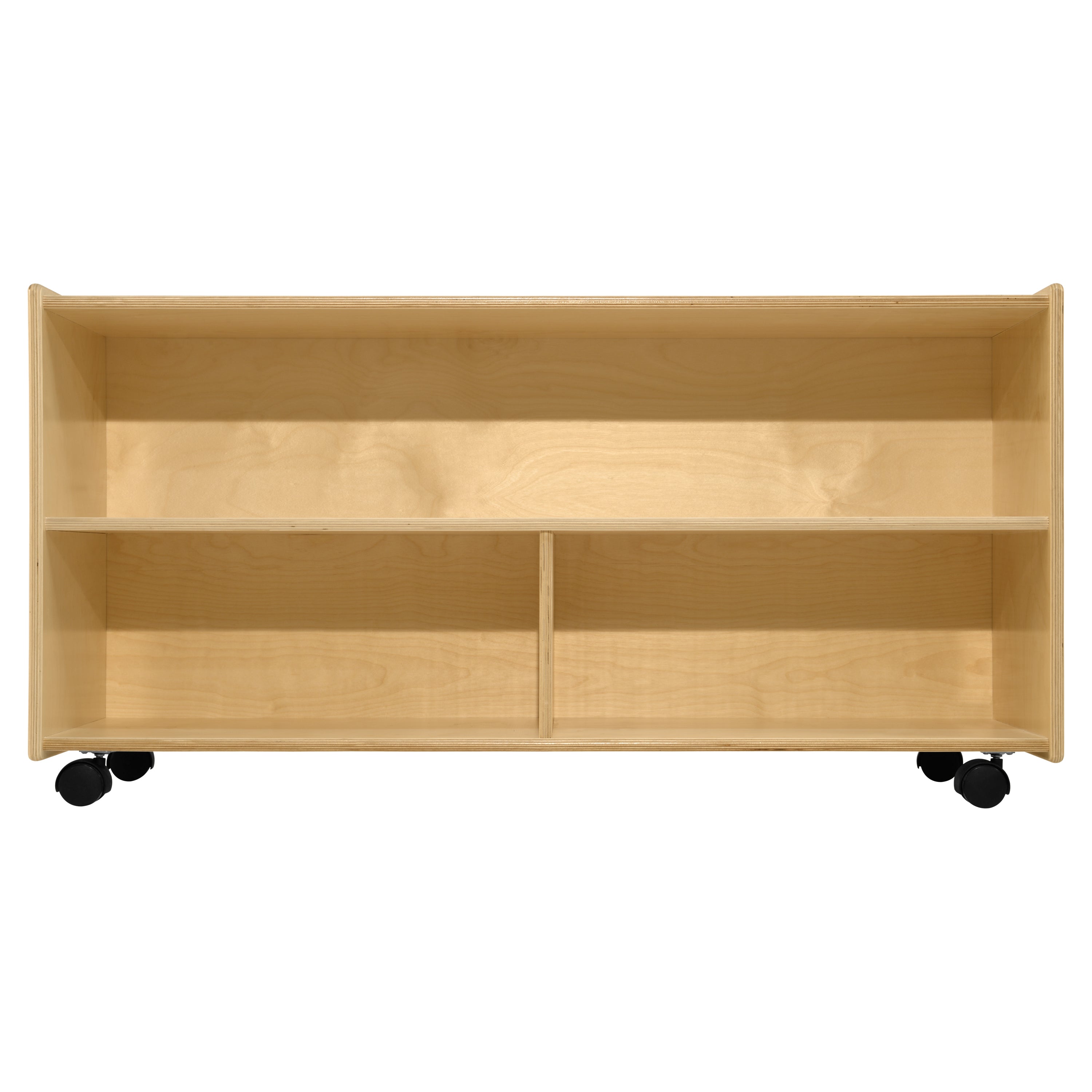 Contender Versatile Mobile Single Storage Unit, 23-1/4"H - Assembled with Casters