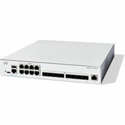 Cisco - C1300-16XTS 16-Port 10G Managed Layer 2-3 Switch, 8-Port RJ-45, 8-Port SFP Plus, 320 Gbps, Stackable, 1U Rack - Gray