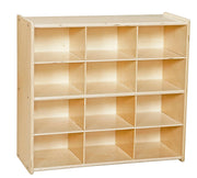 Contender 12-Cubby Storage Unit w/out Tubs - Assembled