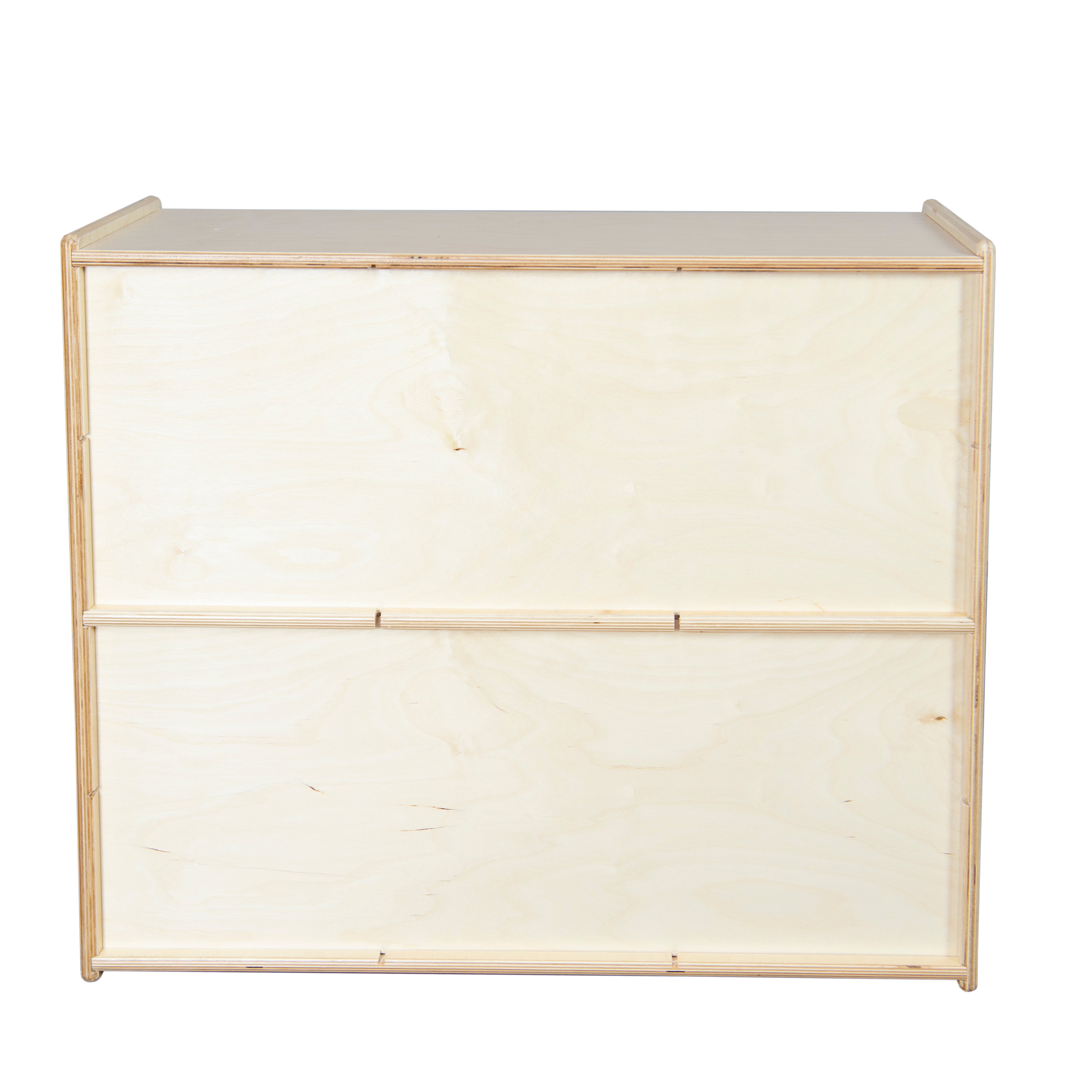 Contender 12-Cubby Storage Unit with Orange Tubs - Assembled