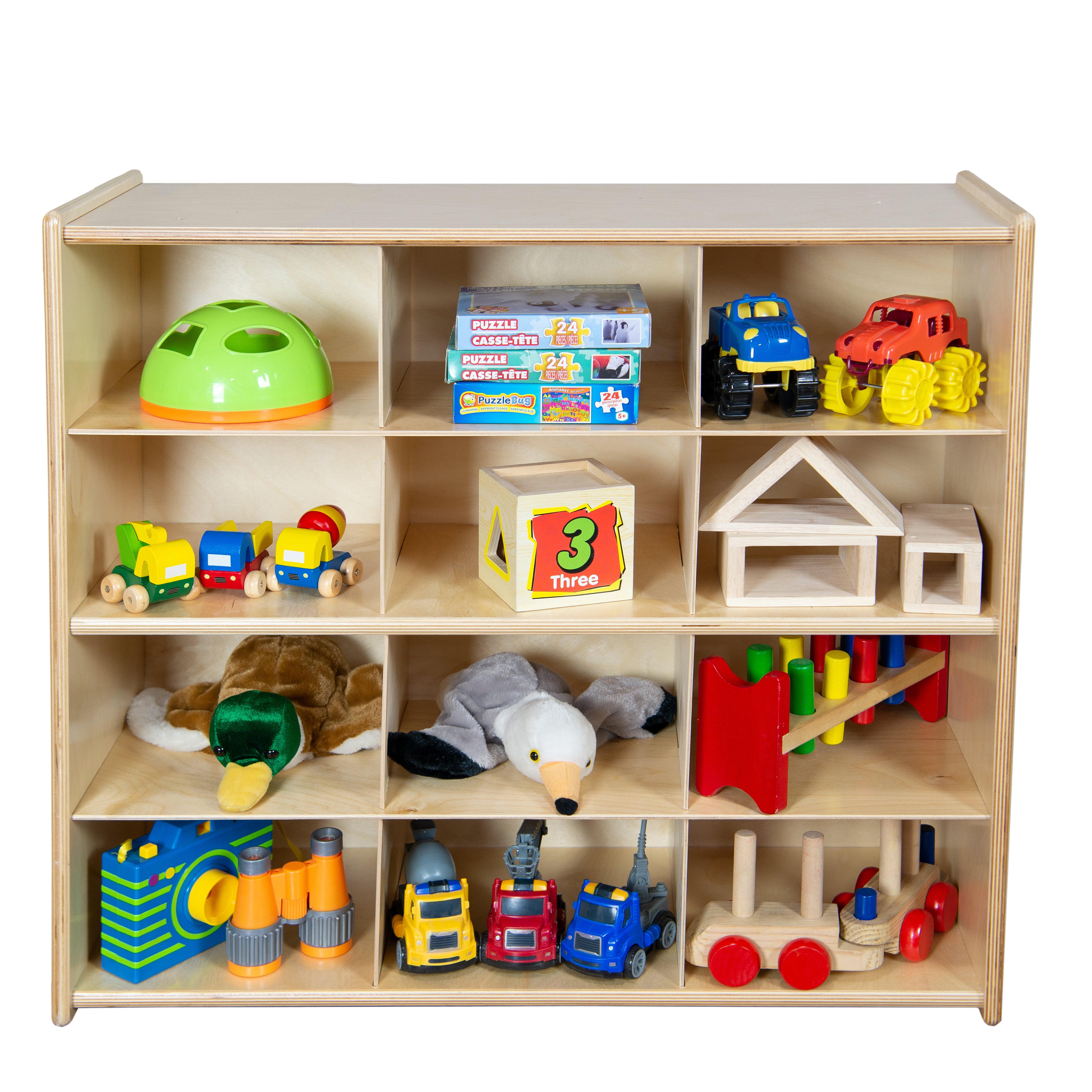 Contender 12-Cubby Storage Unit w/out Tubs - RTA