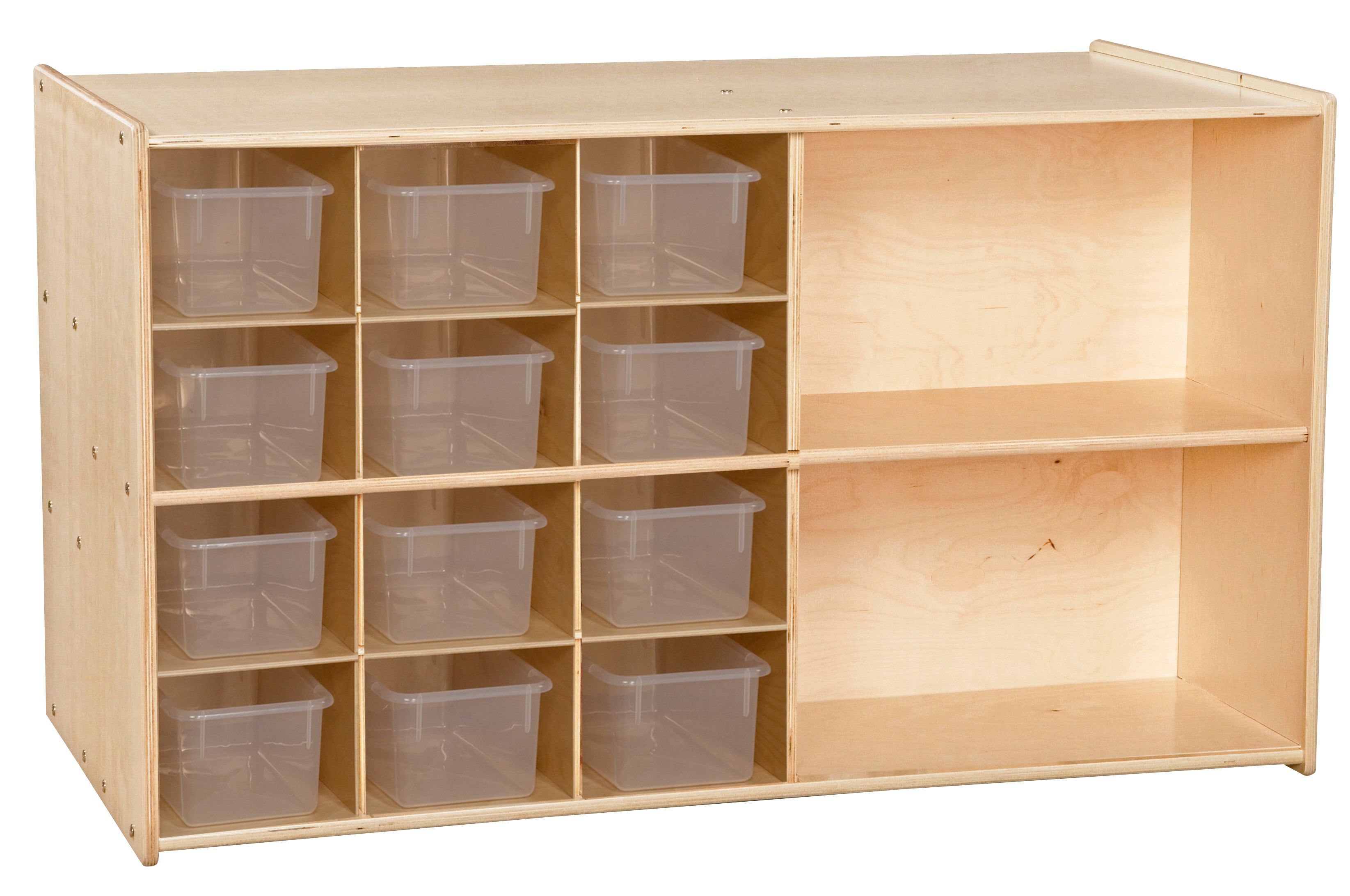 Contender Double Storage with (12) Translucent Trays - RTA