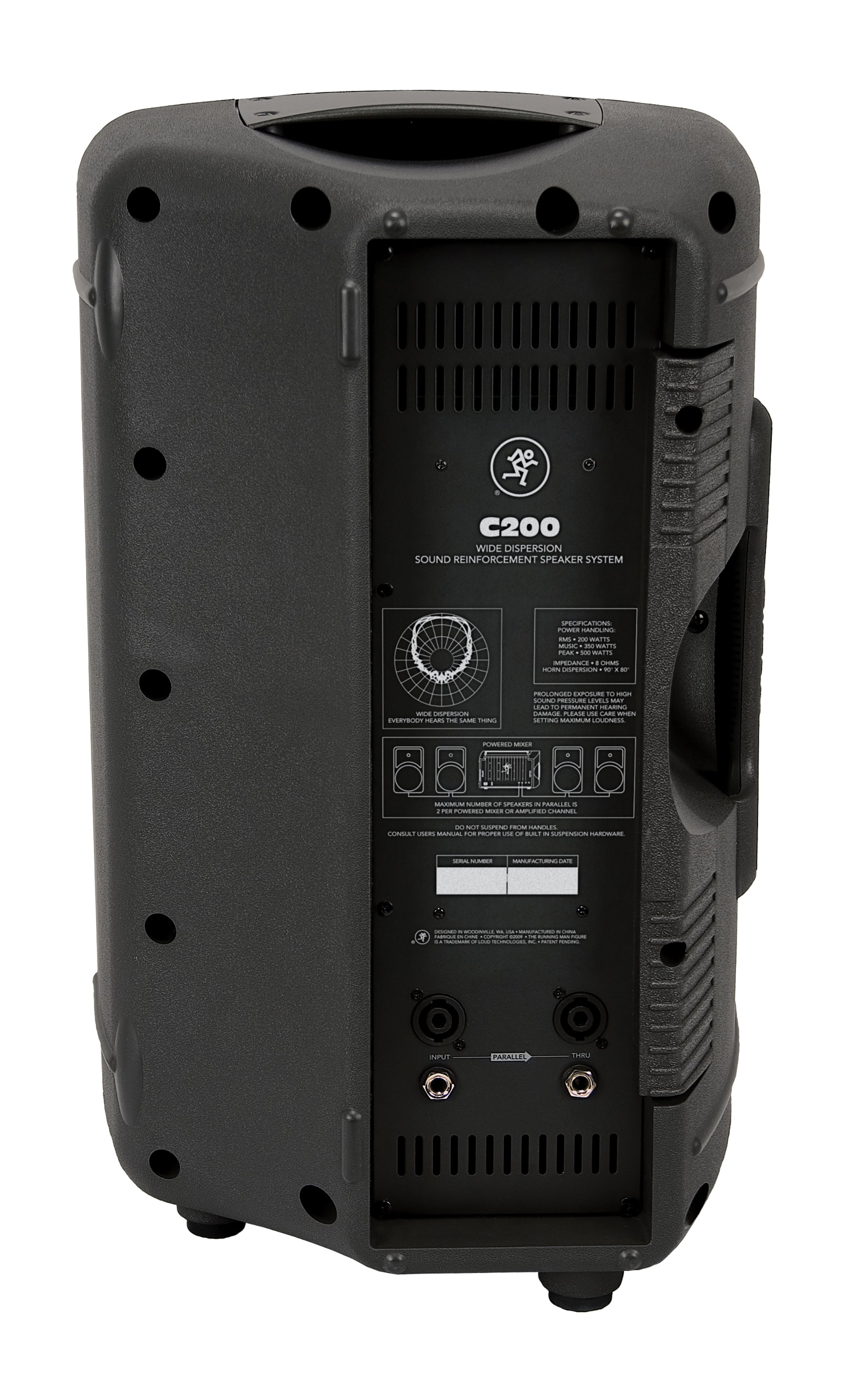 Mackie C200 10" 2 Way Passive SR Speaker