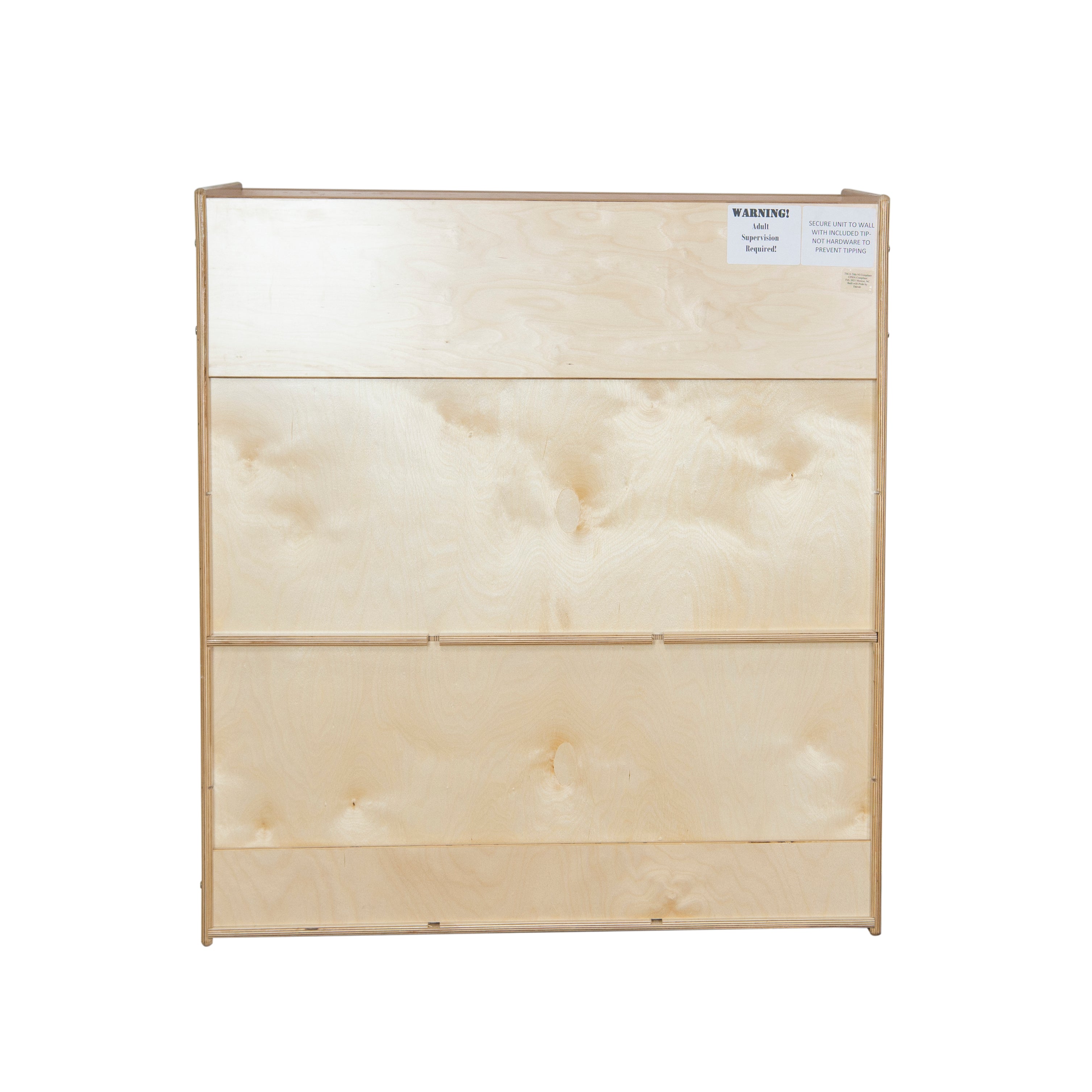 Contender Economy Diaper Changing Station with 12 Cubbies - RTA