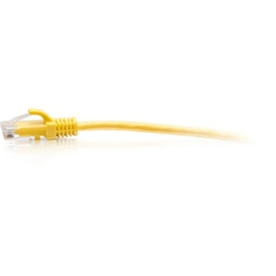 30172 15 Ft. Cat6a Snagless Unshielded Twisted Pair Slim Ethernet Network Patch Cable, Yellow