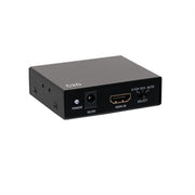 C2G HDMI Audio Extractor with TOSLINK, SPDIF and 3.5mm - 4K 60Hz - Audio Line Out - 1 X HDMI in - 1 X HDMI Out