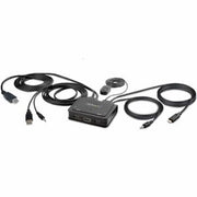 Startech - 2-Port Hybrid USB-C HDMI Cable KVM Switch