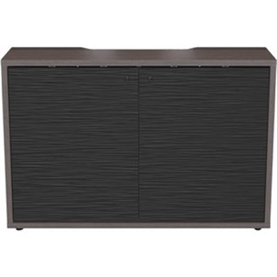 Middle Atlantic C3 HPL Woodkit - 2 Bay - 32 in High - Asian Night with Black Metalwave Doors - TAA Compliant