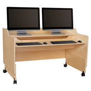 Contender Mobile Computer Desk- 48"W - RTA
