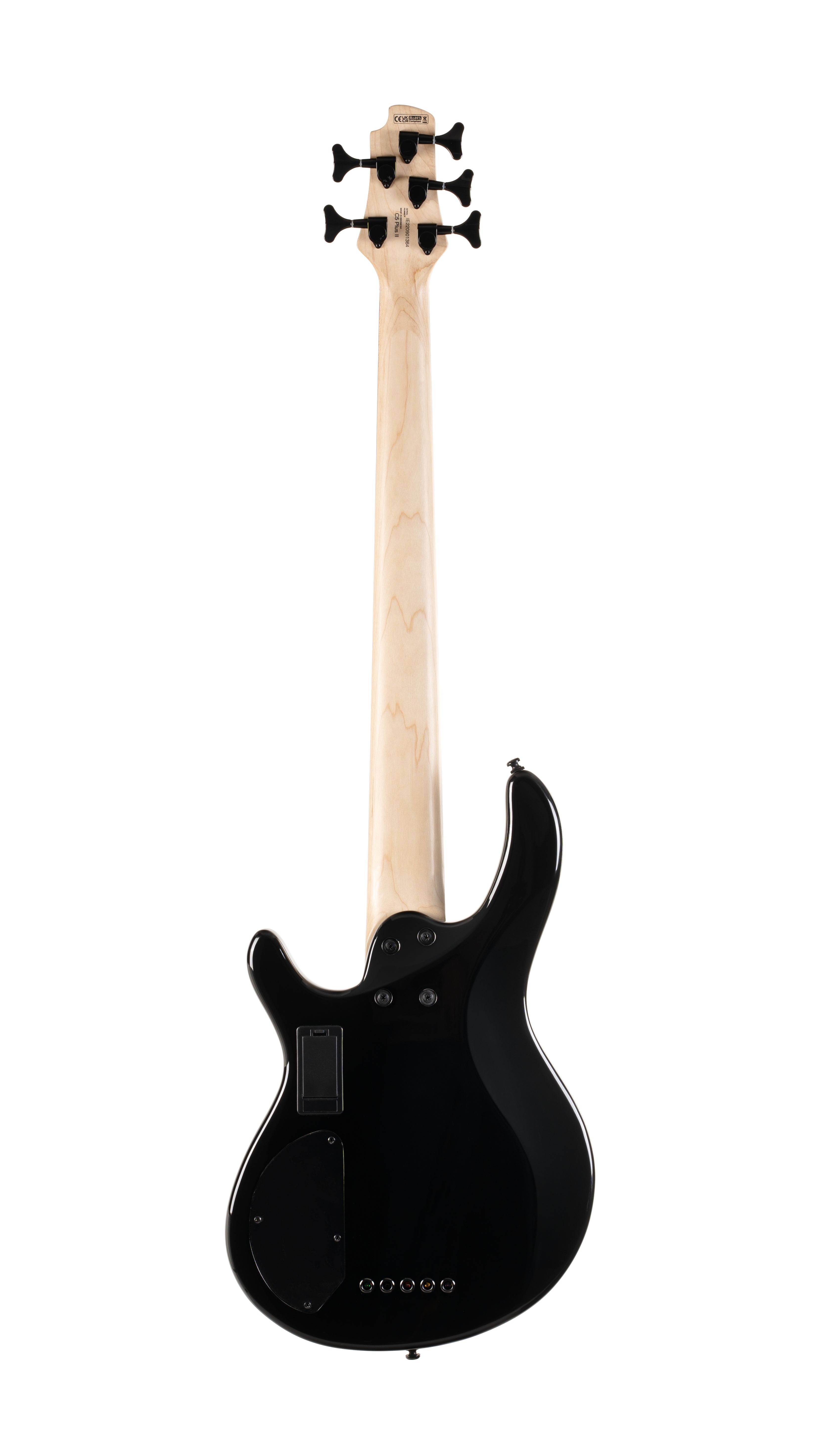 Cort C5DELUXEBK Artisan Series C5 Deluxe Bass Guitar (5 String). Black