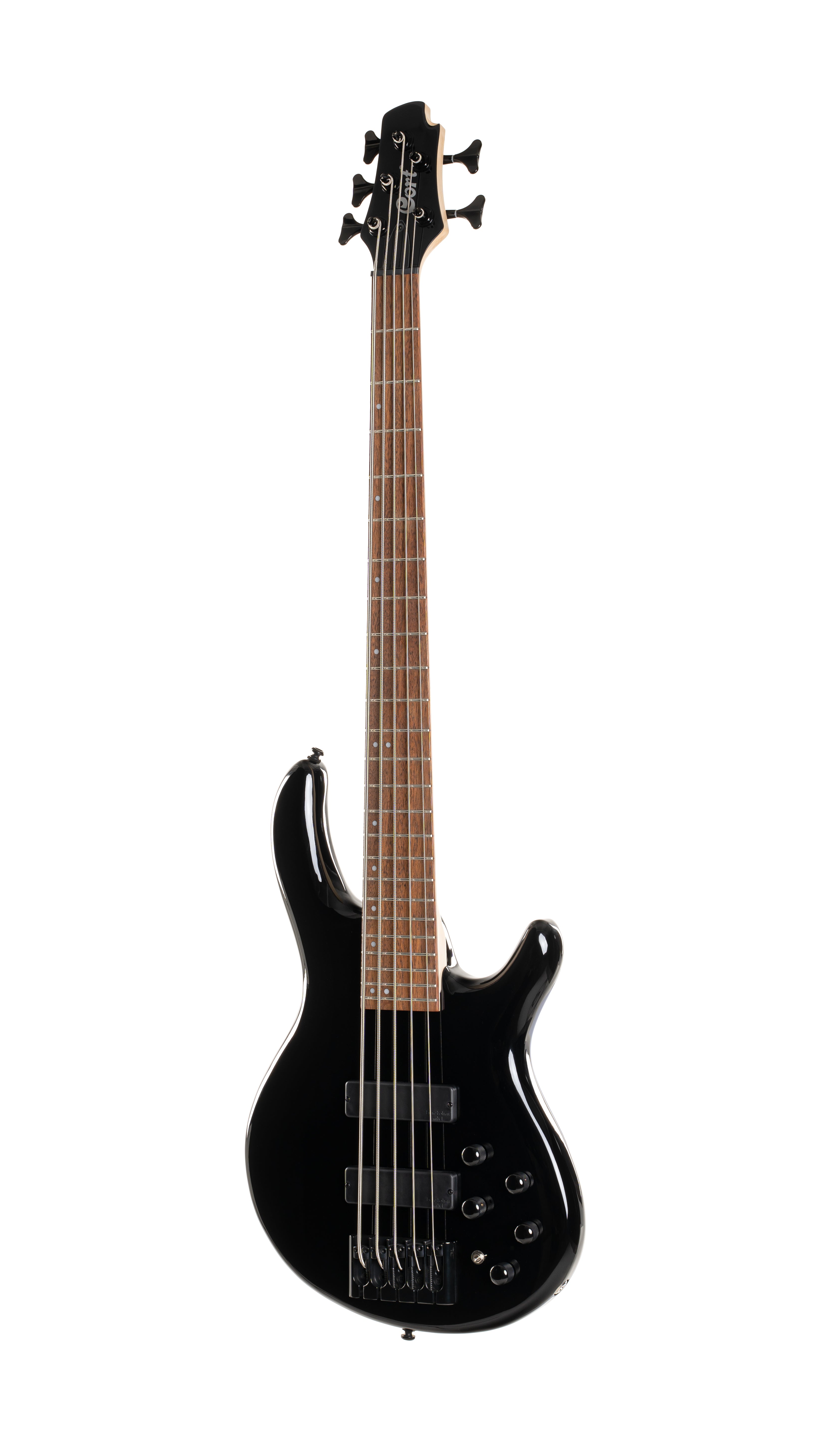 Cort C5DELUXEBK Artisan Series C5 Deluxe Bass Guitar (5 String). Black