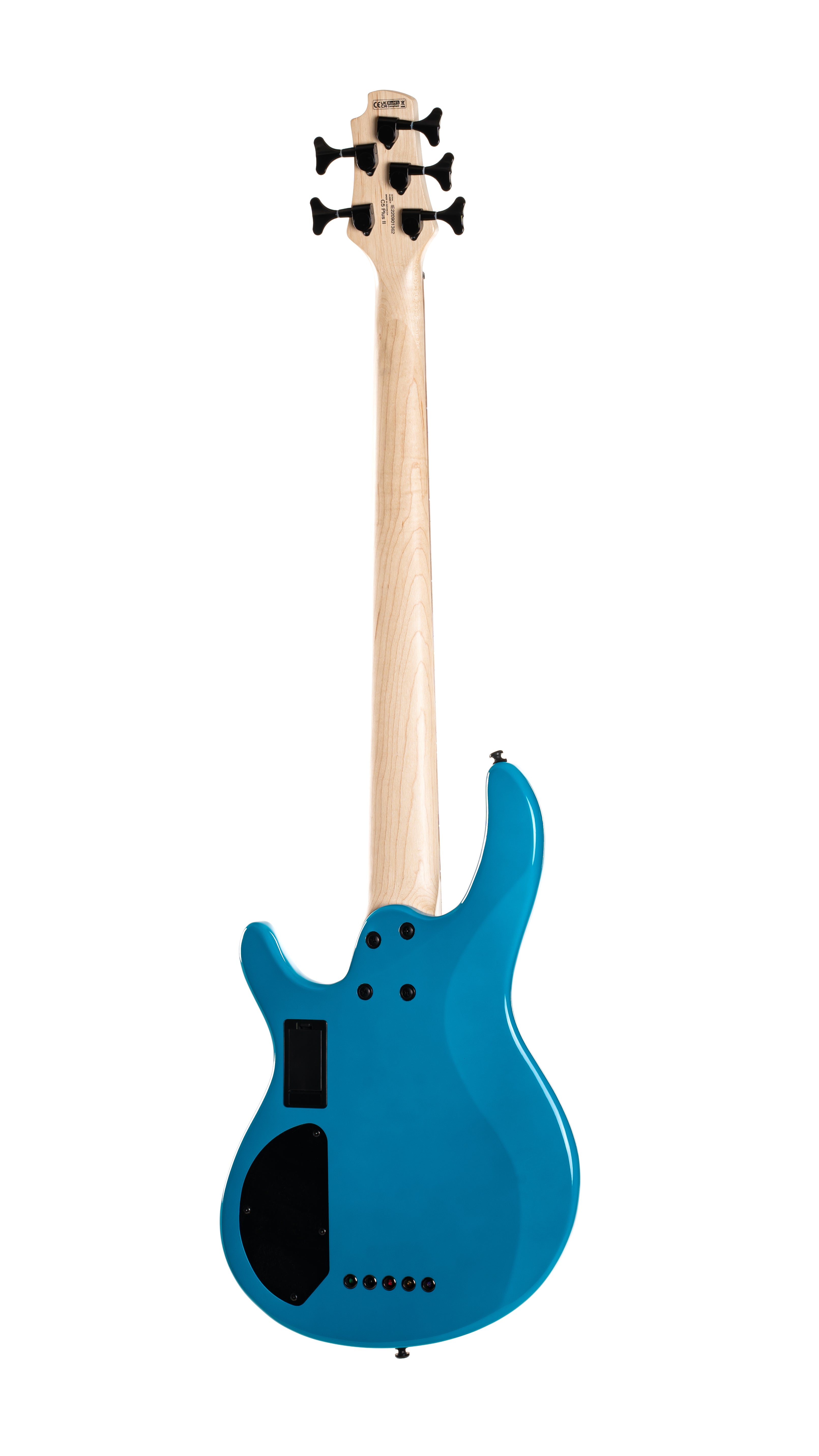 Cort C5DELUXECBL Artisan Series C5 Deluxe Bass Guitar (5 String). Candy Blue