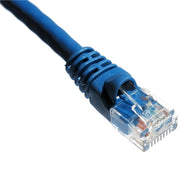 Axiom 14FT CAT6A 650mhz Patch Cable Molded Boot (Blue)