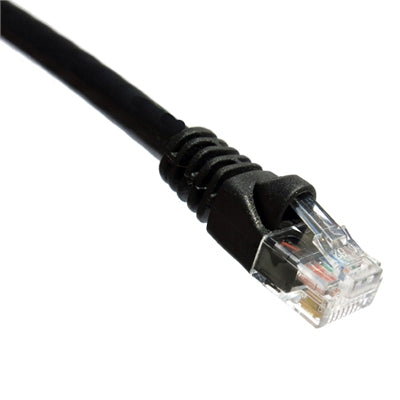 Axiom 14FT CAT6A 650mhz Patch Cable Molded Boot (Black)