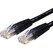StarTech.com 6 Ft. CAT6 Cable - 10 Pack - Black CAT6 Ethernet Cords - Molded RJ45 Connectors - ETL Verified - 24 AWG (C6PATCH6BK10PK)