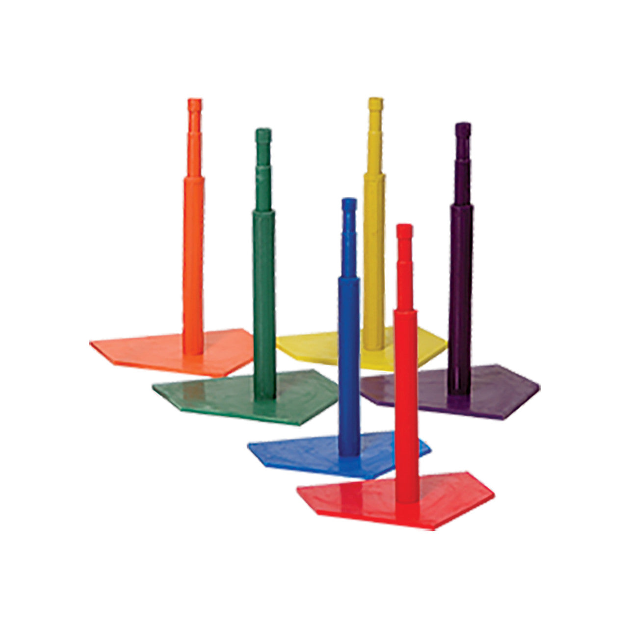 Deluxe 6 Color Batting Tee Set