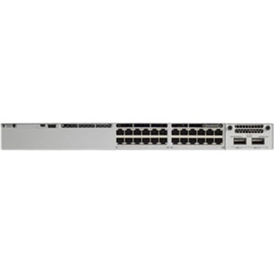 Cisco Catalyst C9300-24P-a Managed L2/L3 Gigabit Ethernet (10/100/1000) Power Over Ethernet (PoE) 1U Grey