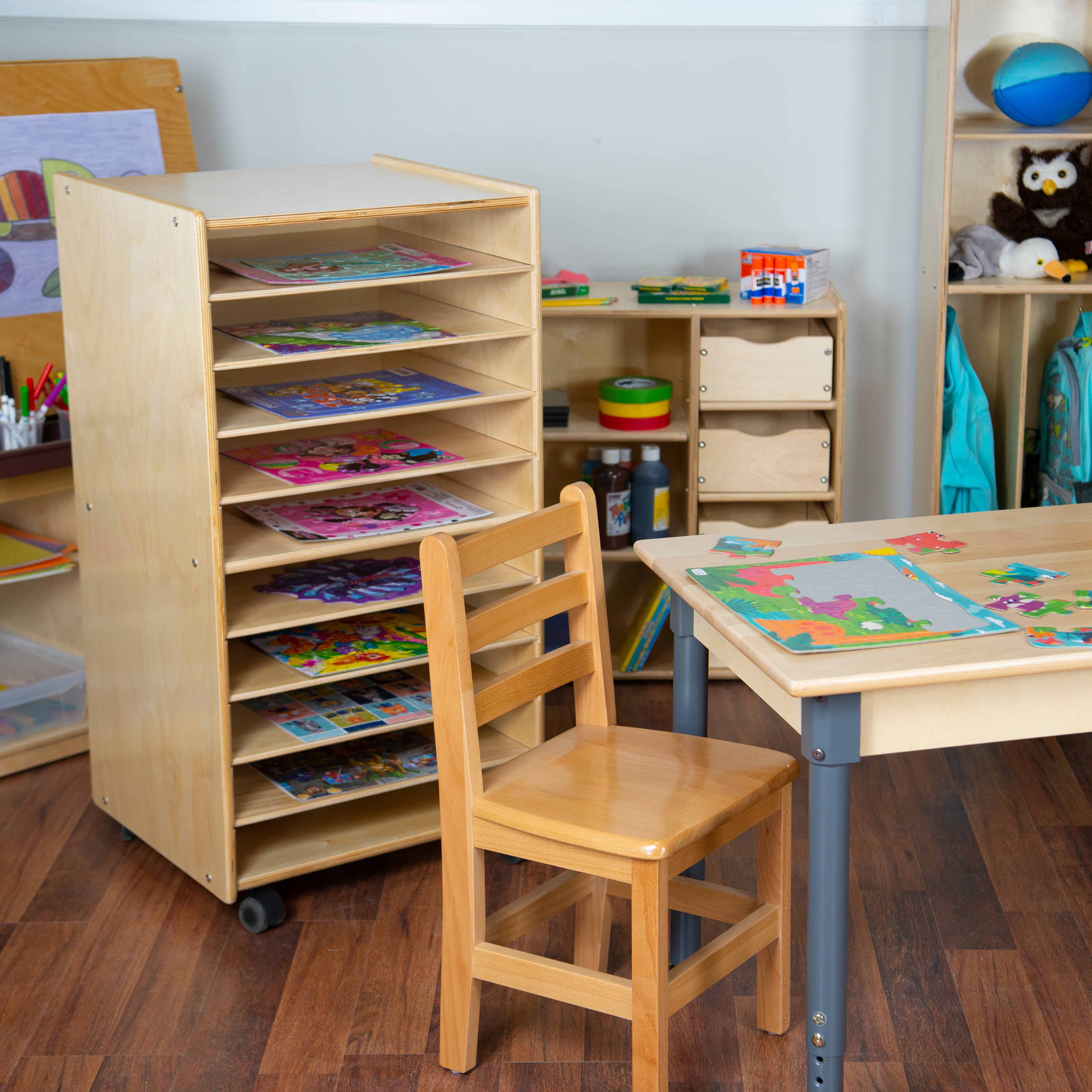 Contender Paper and Puzzle Storage Center - RTA