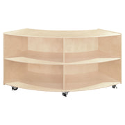 Contender Mobile Concave Storage Unit - Assembled