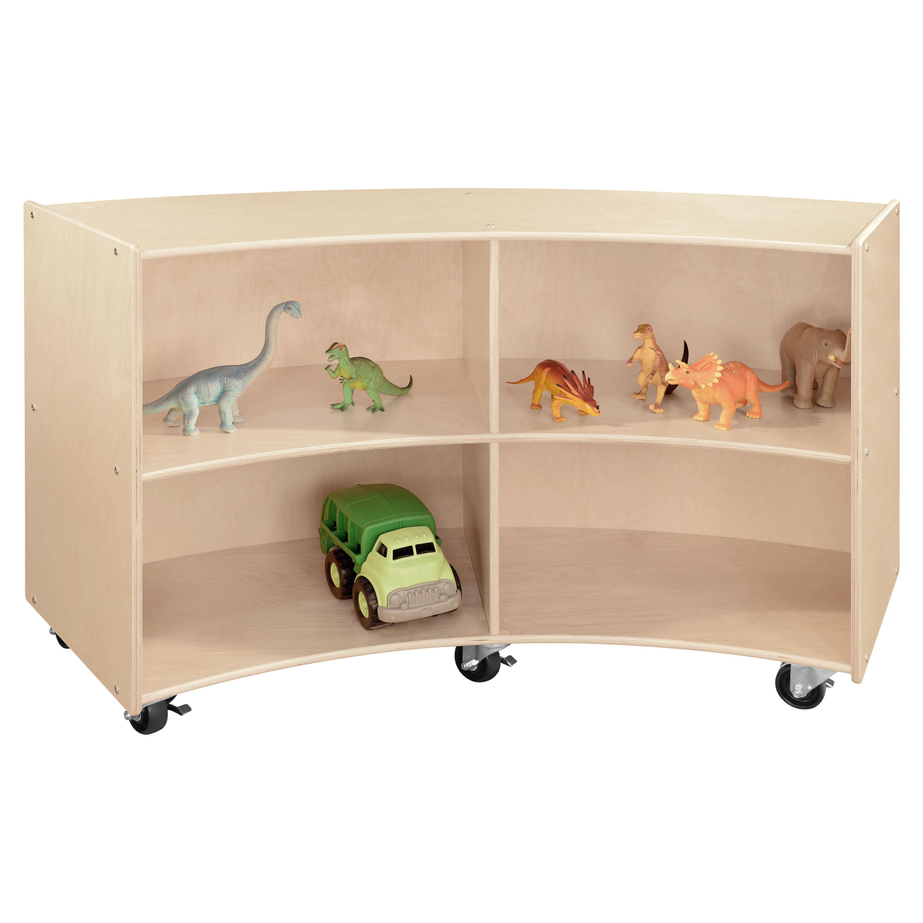 Contender Mobile Convex Storage Unit - Assembled