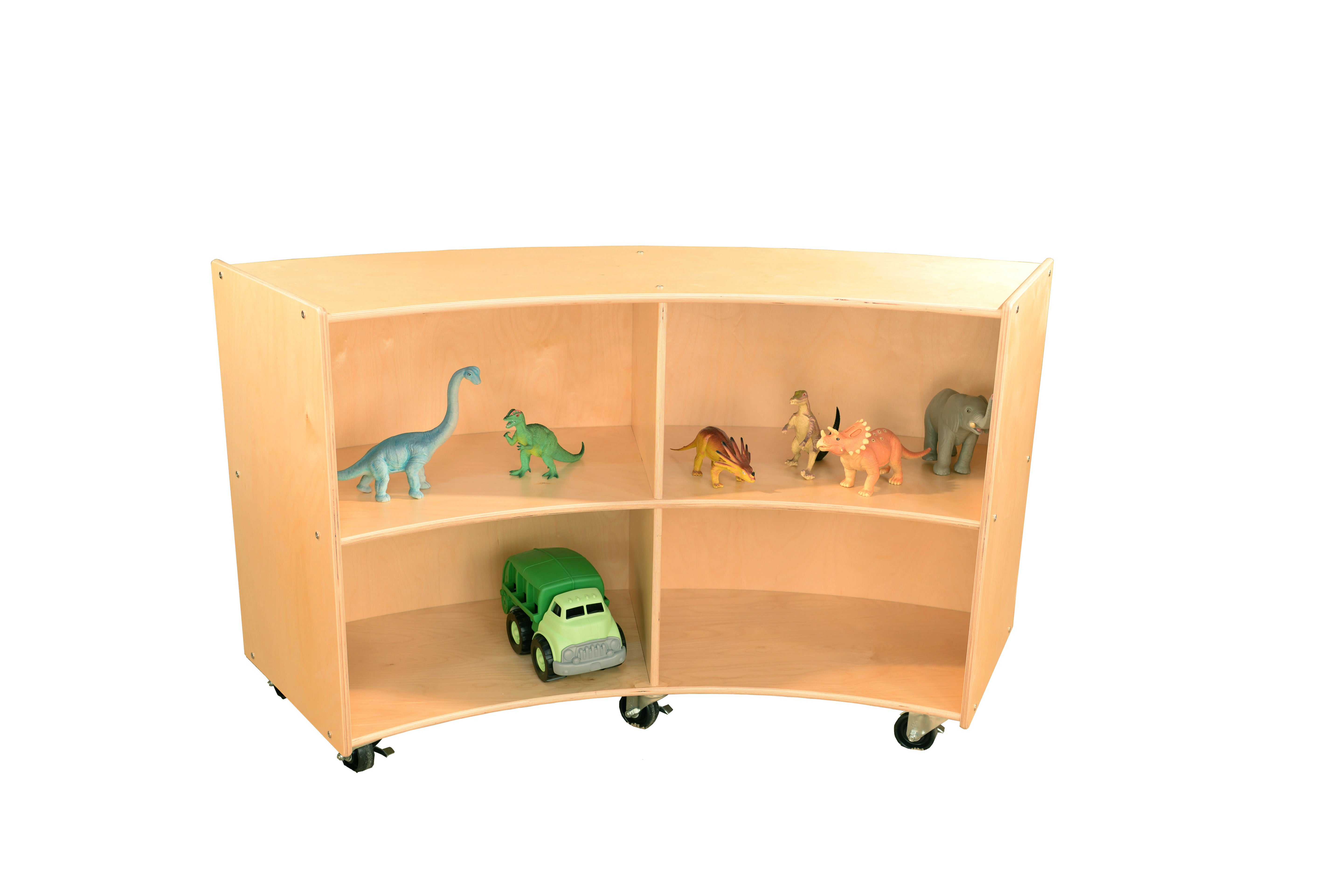 Contender Mobile Convex Storage Unit - Assembled