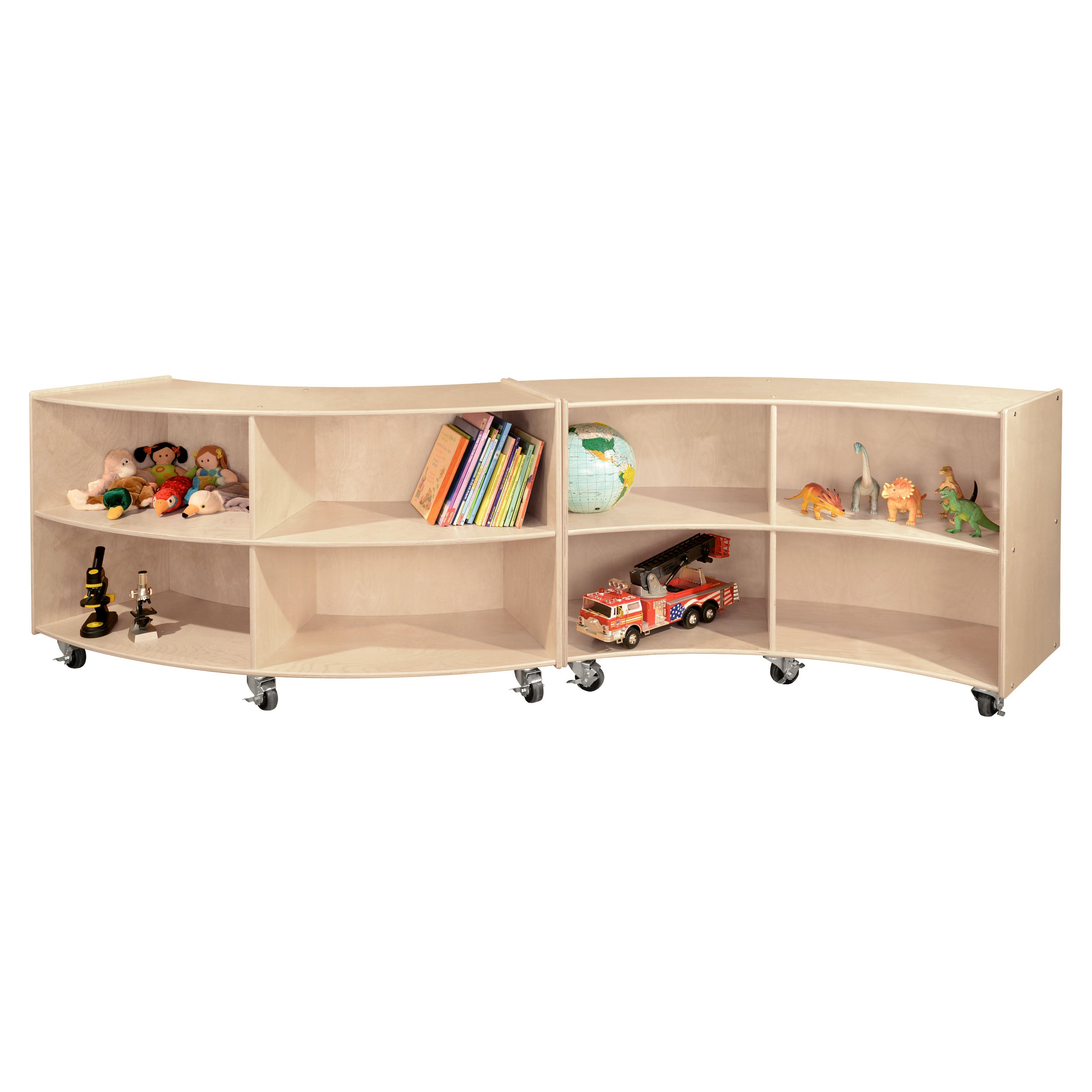 Contender Mobile Convex Storage Unit - Assembled