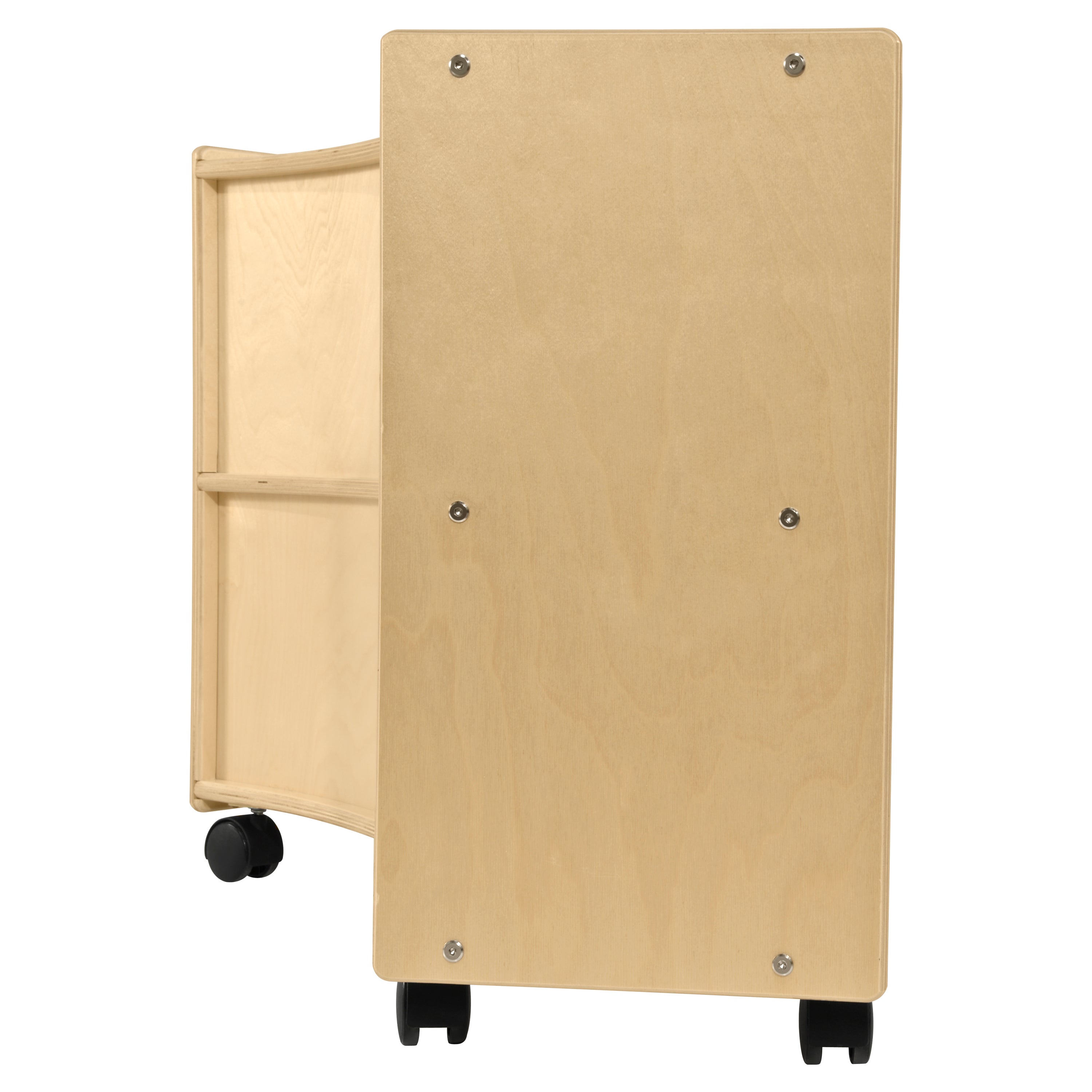 Contender Mobile Concave Storage Unit - Assembled