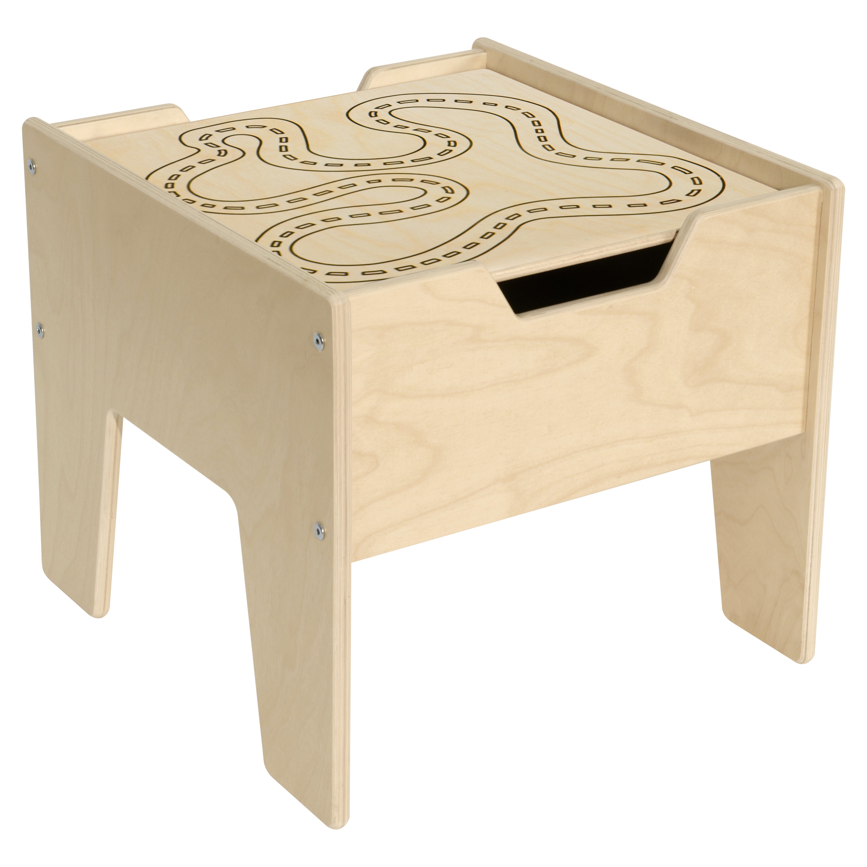 Contender 2-N-1 Activity Table with Yellow DUPLO® Compatible Top - RTA