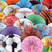 10 Folding Fan Assortment