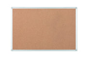MasterVision Ayda Cork Bulletin Board, 18" X 24", Aluminum Frame